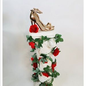 🌹ASOS Gold Metallic Heels🌹